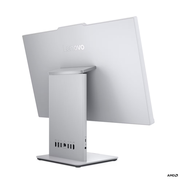 Компютър Lenovo IdeaCentre AIO 24ARR9, AMD Ryzen 7 7735HS 8C (3.2/4.75GHz, 16MB Cache), 23.8" (60.45 cm) FHD IPS Anti-Glare, 16GB DDR5, 512GB SSD NVMe, Free DOS
