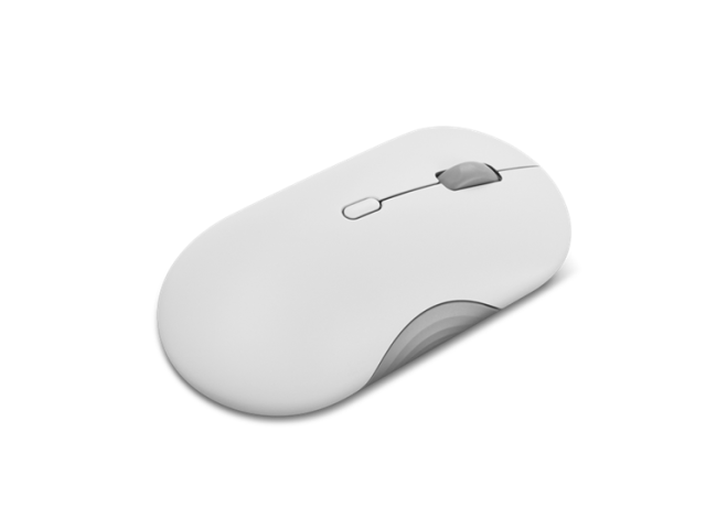 Мишка Lenovo Lenovo 350 Silent, Bluetooth, оптична (1000 - 2400 dpi), Cloud Grey