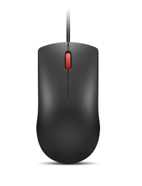 Мишка Lenovo 120 WIRED BLACK, оптична (1600 dpi), USB