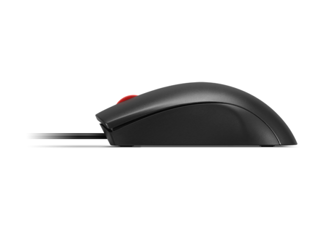 Мишка Lenovo 120 WIRED BLACK, оптична (1600 dpi), USB