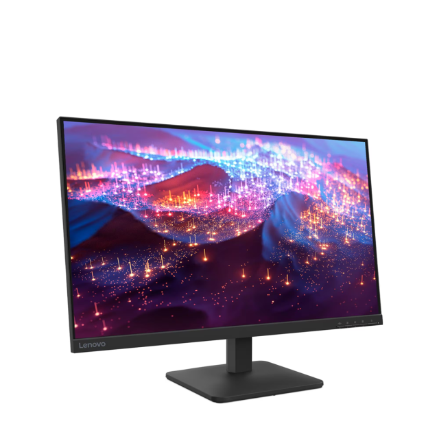 Монитор Lenovo L27-4e, 27.0" (68.58 cm) FHD WLED IPS, 100Hz, 4ms (GtG), 300 cd/m², VGA, HDMI