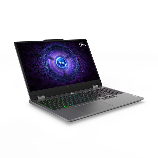 Лаптоп Lenovo LOQ 15IAX9, Intel Core i5-12450HX 8C (3.1 / 4.40 GHz, 12MB Cache), 15.6'' (39.62 cm) FHD IPS, 144 Hz, NVIDIA GF RTX 4050 6GB GDDR6, 16GB DDR5, 512MB M.2 NVMe SSD, Free DOS