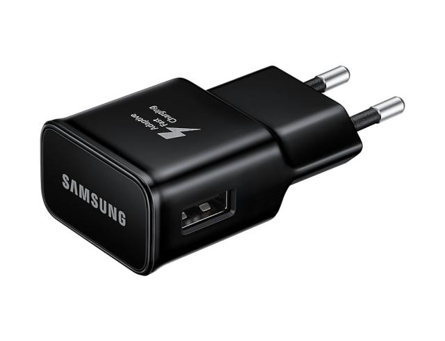 Адаптер Samsung Travel Adapter 5V 2A Fast Charging , Detachable cable, USB-C, Black