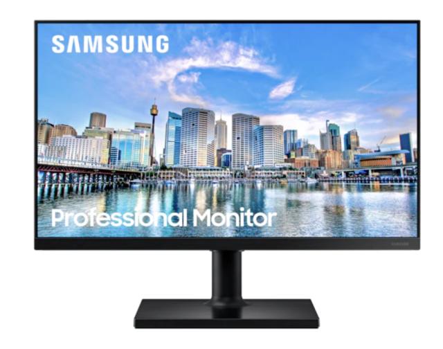 Монитор Samsung LF-24T450F, 24" (60.96 cm) IPS Full HD, 75Hz, 5ms (GTG), 1000:1, 250 cd/m2, HDMI, DP, USB Hub