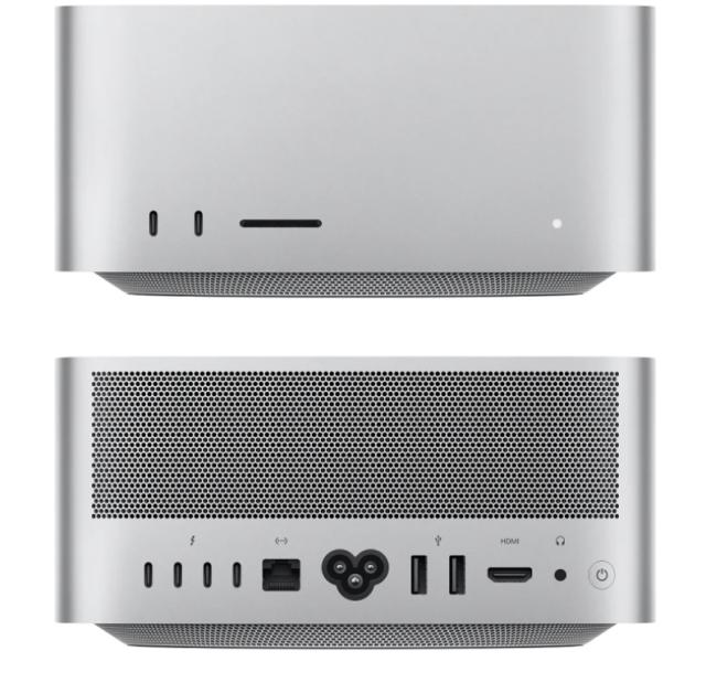 Настолен компютър Apple Mac Studio: Apple M1 Max chip with 10-core CPU and 24-core GPU, 32GB RAM, 512GB SSD