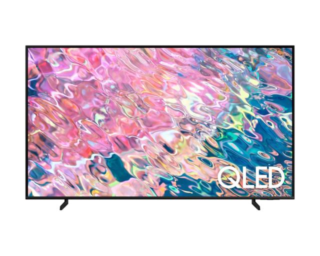 Телевизор Samsung 55" QE55Q60B 4K/UHD QLED Smart TV, HDR, DVB-T2/C/S2, Wi-Fi, LAN, Bluetooth, 3x HDMI, 2x USB