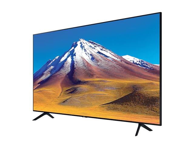 Телевизор Samsung 75" 75TU7092 Crystal 4K SMART, 2000 PQI, HDR 10+, Bluetooth, AirPlay 2, 2xHDMI, USB, Tizen, Carbon Silver
