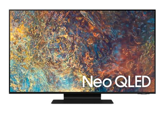 Телевизор Samsung 75'' 75QN90A QLED FLAT, SMART, 4500 PQI, Quantum Mini LED, Micro Dimming, Quantum HDR 2000, HDR 10+, FreeSync Premium Pro, Dolby Digital Plus, Q-Symphony, Mirroring, Bixby, Bluetooth 4.2, Wi-Fi 5, 4xHDMI, 2xUSB, Frameless, Tizen, Ti