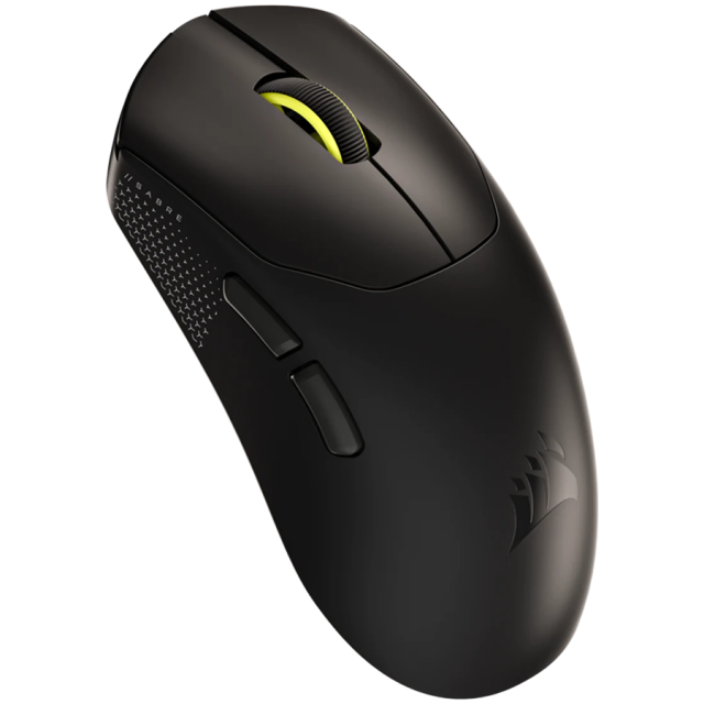 Геймърска мишка Corsair SABRE v2 PRO Ultralight, Wireless, Optical, 33000 DPI, Black