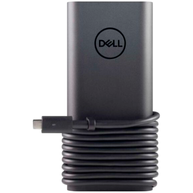 Захранващ адаптер Dell 65W USB Type-C със захранващ кабел