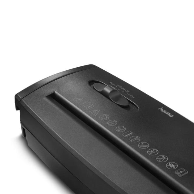 HAMA Шредер „Classic S60“, ниво на сигурност P2 T2 E2