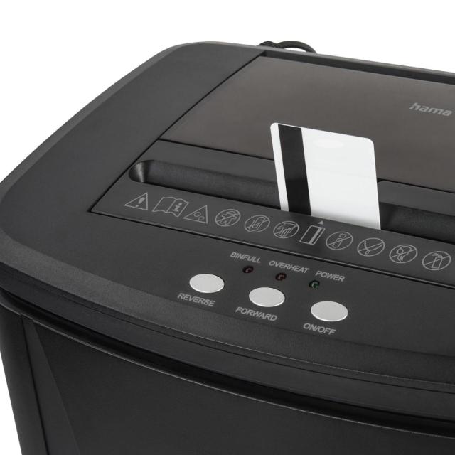HAMA Шредер „Safe Auto M1200“, ниво на сигурност P4 T4 E3