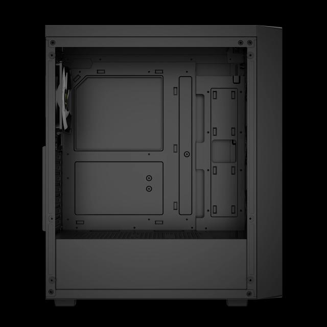 Кутия Gamdias AURA GC4 ELITE, Addressable RGB, Wood, Middle Tower, 1 x USB 3.0, 2 x USB 2.0,  1 x HD Audio, RGB button, ATX, mATX, Mini-ITX