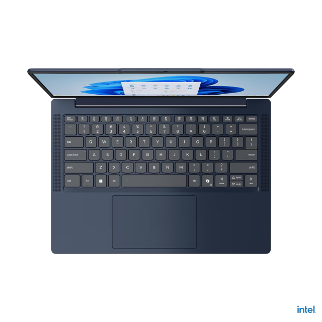Лаптоп Lenovo  IdeaPad Slim 3 14IRH10, Intel Core i7-13420H 8C (2.40/4.60 GHz, 12MB Cache), 14.0" (35.56 cm) WUXGA IPS Anti-glare Display, Intel UHD Graphics Xe G4 48EUs, 16GB DDR5, 512GB M.2 NVMe SSD, Free DOS