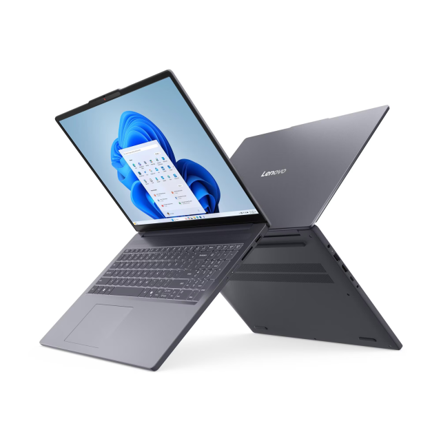 Лаптоп Lenovo IdeaPad Slim 5 16ARP10, AMD Ryzen 5 7535HS 6C (3.3 / 4.55 GHz, 16MB Cache), 16.0" (40.64 cm) WUXGA IPS Anti-glare, AMD Radeon 660M, 16GB DDR5, 512GB M.2 NVMe SSD, Free DOS