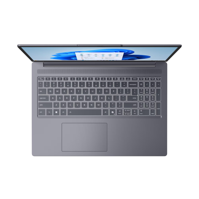 Лаптоп Lenovo IdeaPad Slim 5 16ARP10, AMD Ryzen 5 7535HS 6C (3.3 / 4.55 GHz, 16MB Cache), 16.0" (40.64 cm) WUXGA IPS Anti-glare, AMD Radeon 660M, 16GB DDR5, 512GB M.2 NVMe SSD, Free DOS