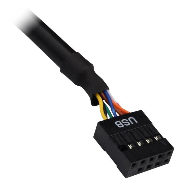 Четец за карти Inter-Tech CI-02 3.5" (8.89 cm), вътрешен, USB2.0