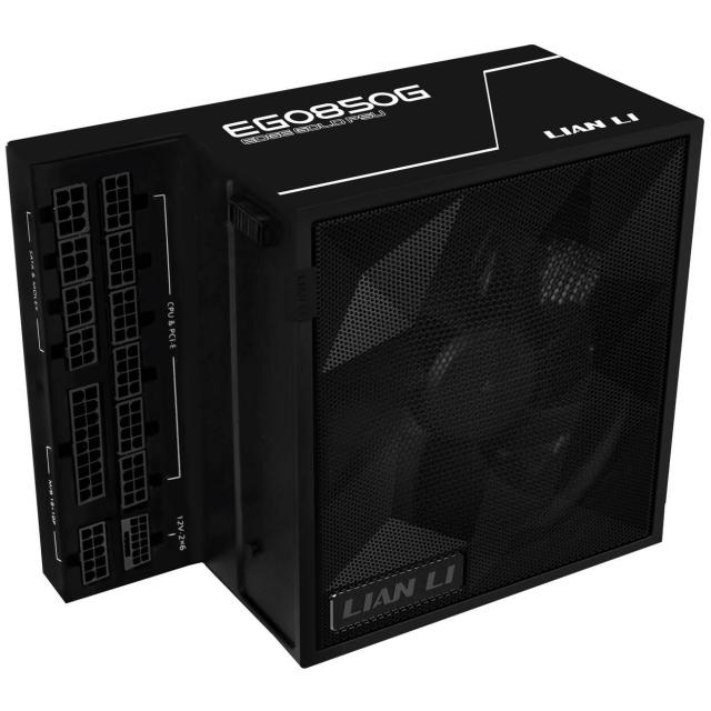 Захранване Lian Li EDGE EG0850 Black 850W, PCIe 5.1/ATX 3.1, Active PFC, 80 PLUS Gold, Full Modular