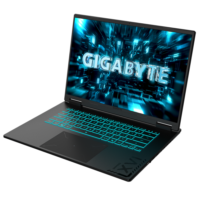 Лаптоп GIGABYTE GAMING A16 PRO DYH, Intel Core 7 240H 10C (2.5 / 5.2 GHz, 24MB Cache), 16.0" (40.64 cm) WQXGA IPS, 165Hz, NVIDIA GF RTX5070 TI 12GB, 32GB LPDDR5x, 1TB M.2 NVMe SSD, Free DOS 
