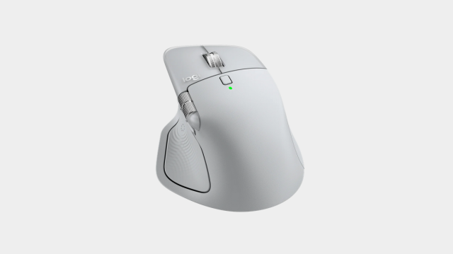 Мишка Logitech MX Master 4 Pale Gray, Wireless/Bluetooth, оптична (200-8000 dpi)