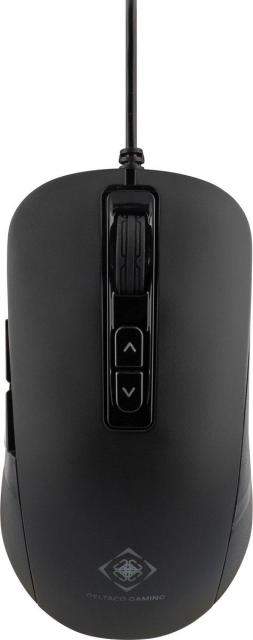 Гейминг мишка Deltaco DM110, 800–2000 dpi, оптична, Black