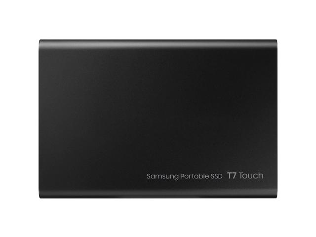 Външен диск Samsung Portable SSD T7 Touch 500GB, 2.5" USB 3.2, Fingerprint, Read 1050 MB/s Write 1000 MB/s, Black, MU-PC500K/WW