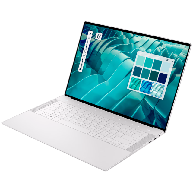 Лаптоп Dell 14 Premium DA14250, Intel Core Ultra 7 255H 16C (1.5 / 5.1 GHz, 24MB Cache), 14.5" (36.83) 3.2K Anti-Glare 120Hz Display, Arc Graphics, 32GB LPDDR5X, 1 TB M.2 NVMe SSD, Windows 11 Pro