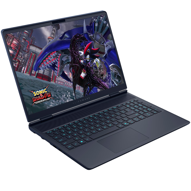 Лаптоп Dell Alienware 16X Aurora AC16251, Intel Core Ultra 7 255HX 20C (1.80 / 5.20 GHz, 36MB Cache), 16.0" (40.64 cm) WQXGA Anti-glare Display, NVIDIA GF RTX5060 8GB GDDR7 DLSS 4, 32GB DDR5, 1TB M.2 NVMe SSD, Windows 11 Pro
