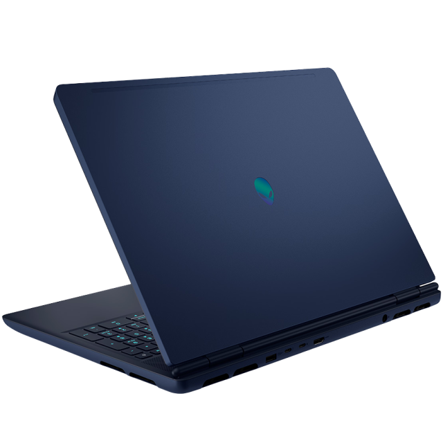 Лаптоп Dell Alienware 16X Aurora AC16251, Intel Core Ultra 7 255HX 20C (1.80 / 5.20 GHz, 36MB Cache), 16.0" (40.64 cm) WQXGA Anti-glare Display, NVIDIA GF RTX5060 8GB GDDR7 DLSS 4, 32GB DDR5, 1TB M.2 NVMe SSD, Windows 11 Pro