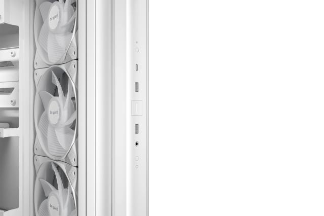 Кутия be quiet! LIGHT BASE 500 LX White, Middle Tower, 1x USB Type-C, 2x USB 3.2, ATX / mATX / Mini-ITX
