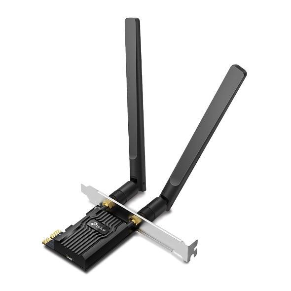 Безжична мрежова карта TP-Link Archer TX20E, 1800Mbps, Wireless AX, 2.4GHz (574Mbps)/5GHz (1201Mbps), PCIe, Bluetooth 5.2