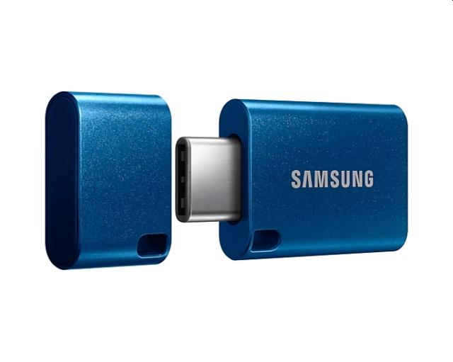 USB памет Samsung 64 GB Flash Drive, 300 MB/s, USB Type-C 3.1, Син
