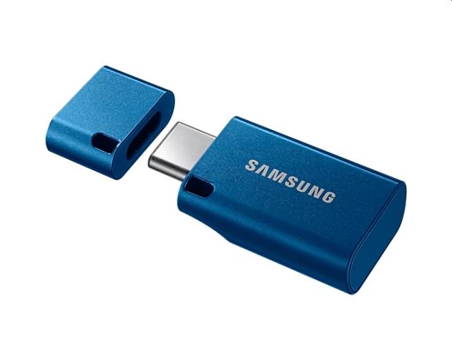 USB памет Samsung 64 GB Flash Drive, 300 MB/s, USB Type-C 3.1, Син