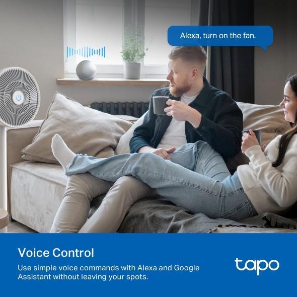 Смарт контакт TP-LINK TAPO P100, 10A, 2300W, 2.4Ghz, задаване на график, таймер