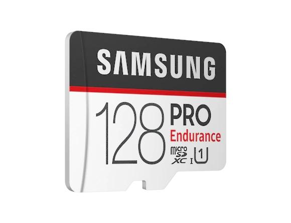 Карта памет Samsung 128 GB micro SD Card PRO Endurance, Adapter, Class10, Waterproof, Read 100 MB/s - Write 30 MB/s
