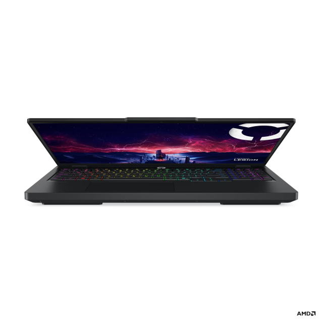 Лаптоп Lenovo Legion Pro 5 16AFR10, AMD Ryzen 9 9955HX 16C (2.5 / 5.4 GHz, 64MB Cache), 16.0" (40.64 cm) WQXGA OLED, 165Hz, NVIDIA GF RTX5060 8GB GDDR7 DLSS 4, 32GB DDR5, 1TB M.2 NVMe SSD, Free DOS