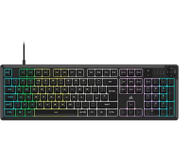 Геймърски комплект CORSAIR 4 в 1 - K55 CORE / HARPOON RGB PRO / HS35 Surround v2 / MM100