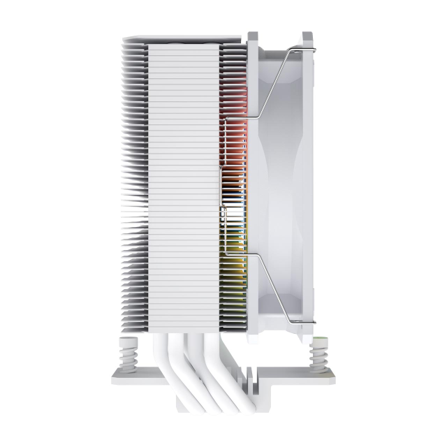 Охладител за процесор FSP NP5-WA HEAT-PIPE WHITE, Intel LGA: 1851 / 1700 / 1200, AMD: AM4 / AM5