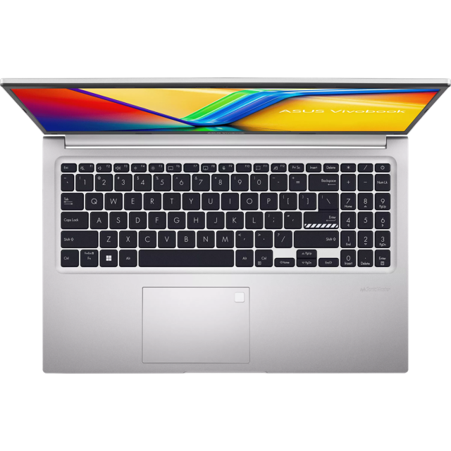 Лаптоп ASUS Vivobook 15 M1502YA-BQ285, AMD Ryzen 7 7730U 8C (2.0 / 4.5 GHz, 16MB Cache), 15.6'' (39.62 cm) FHD IPS, 16GB DDR4, 512GB M.2 NVMe SSD, Free DOS