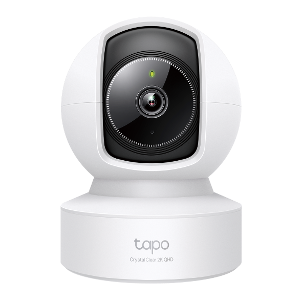 IP камера TP-Link Tapo C222, H.264, IR осветленост (до 12m), куполна Pan/Tilt камери, аудио, Wi-Fi, RJ-45, Micro SD слот до 512 GB, AI проследяване