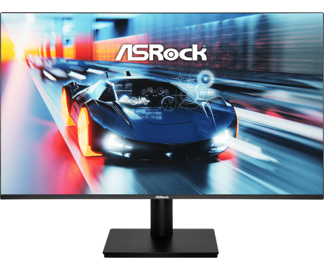 Монитор ASRock CL27FFB, 27"(68.58cm) FHD IPS Display, 144Hz, 1ms, 300 cd/m2, 1500:1, HDMI, VGA
