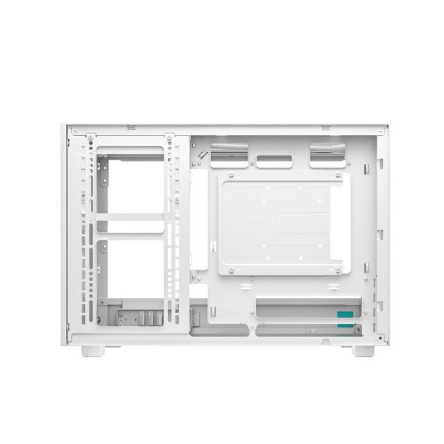 Кутия за компютър DeepCool CH260 WH, Mini Tower, 2x USB 3.0, 1x USB Type-C 3.2, 1x Audio, Mini-ITX / mATX