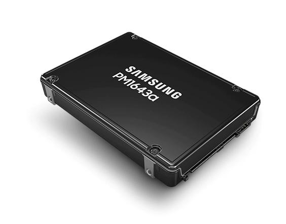 Твърд диск Samsung Enterprise SSD PM1643a 960GB TLC V5 RFX 2.5" SAS 2100 MB/s, Write 1000 MB/s
