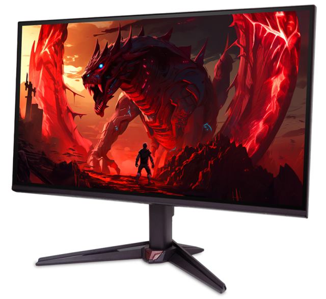 Монитор Acer NITRO VG240YP6BMIPX, 23.8" (60.45 cm) FHD IPS display, 144Hz, 4ms(GTG), 1500 : 1, 250 cd/m², HDM, DP