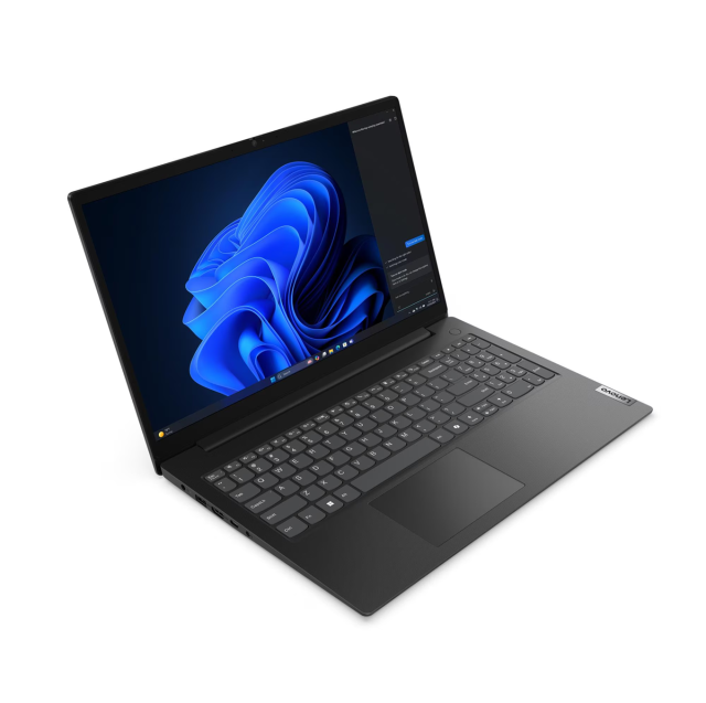 Лаптоп Lenovo V15 G5 IRL, Intel Core i3-1315U 6C (1.2 / 4.50GHz, 10MB Cache), 15.6'' (39.62 cm) FHD TN Anti-glare, Intel UHD Graphics 64EUs, 8GB DDR5, 512GB M.2 NVMe SSD, Free DOS