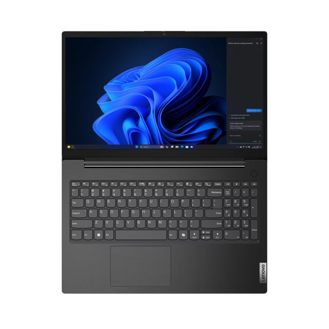 Лаптоп Lenovo V15 G5 IRL, Intel Core i7-13620H 10C (1.80 / 4.90 GHz, 24MB Cache), 15.6'' (39.62 cm) FHD TN Anti-glare, 16GB DDR5, 512GB M.2 NVMe SSD, Free DOS