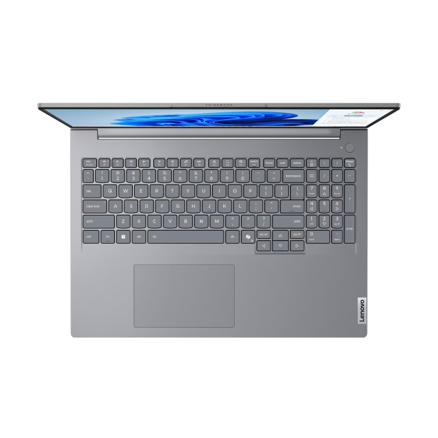 Лаптоп Lenovo ThinkBook 16 G8 IAL, Intel Core Ultra 7 255H 16C (1.50 / 5.10 GHz, 24MB Cache), 15.6'' (39.62 cm) WUXGA IPS Anti-glare, 16GB DDR5, 512GB M.2 NVMe SSD, Free DOS