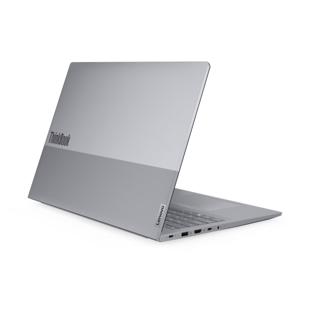 Лаптоп Lenovo ThinkBook 16 G7 ARP, AMD Ryzen 5 7535HS 6C (3.3 / 4.55 GHz, 16MB Cache), 16.0" (40.64 cm) WUXGA IPS Anti-glare, 16GB DDR5, 512GB M.2 NVMe SSD, Free DOS