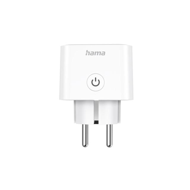 HAMA Смарт мини  WiFi контакт 3680W, 16A с прил. за измерване на ен.консумация