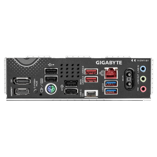 Дънна платка GIGABYTE B650E EAGLE WF6E, AM5, 4 x DDR5, 3 x M.2, 4 x SATA 6Gb/s, Wi-Fi 6E+BT, HDMI, DP, ATX 